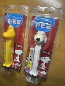 PEZ ピーナッツ　スヌーピー ウッドストック　ペッツ