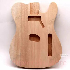 テレキャスター用未塗装ギターボディ マホガニー製ハムバッカー telecaster