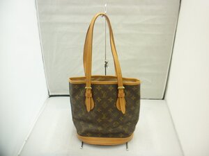 【LOUIS VUITTON】ルイヴィトン　モノグラム　プチ・バケット　M42238　ハンドバッグ　ブラウン系　SY02-DS9