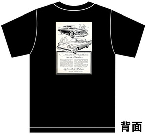 アドバタイジング スチュードベイカー 2351 黒 Ｔシャツ 1958 1957 ホーク コマンダー チャンピオン スコットマン