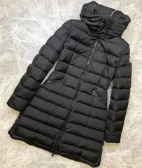 MONCLER （モンクレール） FLAMMETTE フラメッテ ﾀﾞｳﾝｺｰﾄ レディース コート  Black C20934993105 54155 used:A ダウンジャケット ロング丈 ブラック サイズ0