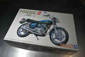 Qp523 Aoshima 1:12 Honda CB400T HAWK-II 