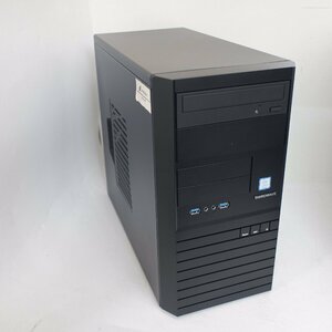 【ジャンク扱い】ドスパラ micro ATX 対応 ミニタワーケース DVD-RW 光学ドライブ mATX