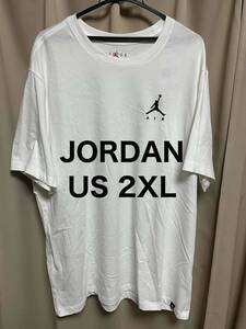 NIKE JORDAN Tシャツ US 2XL ジャンプマン ドライフィット ジョーダン 白