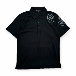 CASTELBAJAC カステルバジャック 半袖 ポロシャツ サイズ 48/黒/ブラック 日本製