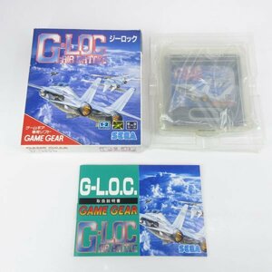 ★何点でも送料１８５円★　G-LOC ジーロック　箱・説明書 BH7 ゲームギア GG 即発送 MD