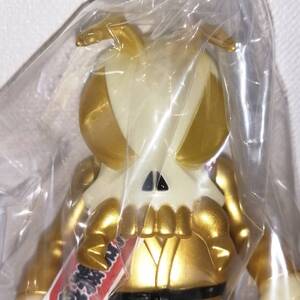 シークレットベース ソフビ スカルビー Skullbee Gold and Glow Sofubi Secret Base 検 アストロゾンビーズ ブルマァク マルサン M1号