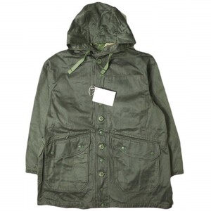 新品 Engineered Garments エンジニアードガーメンツ 20AW Madison Parka - Coated Twill マディソンパーカー S Olive フード コート