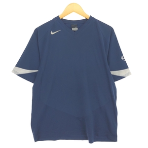 古着 00年代 ナイキ NIKE Vネック スポーツTシャツ メンズL /eaa453340