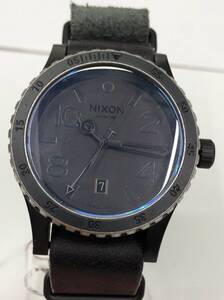 NIXON ニクソン THE DIPLOMAT ディプロマット クォーツ 腕時計 NA2691613 マットブラックxシルバー 不動 電池切れ SS-068416