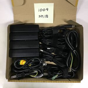 （1009SM18）送料無料/中古/DELL デル/DA65NS4-00(ADP-65AH B)×2・LA65NS2-00(PA-1650-02DW)×2/19.5V/3.34A/純正 ACアダプタ 4個セット