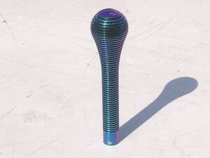 NRG HeatSink Buble Head Long shift Knob ヒートシンク ロング 汎用 シフトノブ ネオクローム USDM JDM 正規輸入品 即納 SK711MC