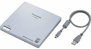 パナソニック KXL-CB45AN ポータブルDVD-ROM&CD-R/RWドライブ(中古品)　(shin