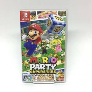 tu047 任天堂 Nintendo Switch ソフト MARIO PARTY SUPERSTARS マリオパーティー スーパースターズ ※中古