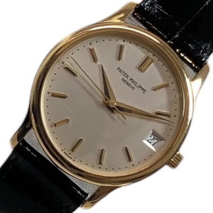 パテック・フィリップ PATEK PHILIPPE カラトラバ 3998J‐001 K18イエローゴールド 腕時計 メンズ 中古