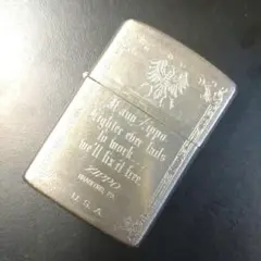 zippo usa シルバー ジッポ　ⅤⅢ　ヴィンテージ