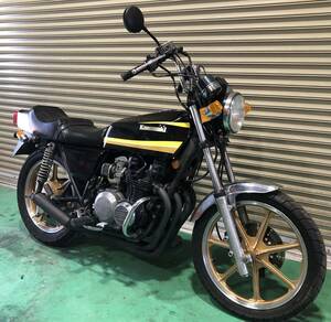 Z550FX 車検令和6年11月 タイガカラー 書類付 Z500FX Z400FX