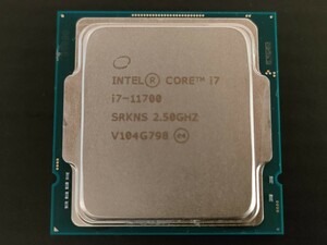 Intel Core i7-11700 【CPU】