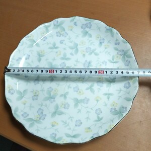 三洋陶器　林斎　染付　大皿　27㎝　*和食器　盛皿