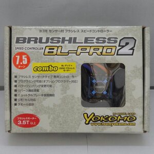 1円【未使用】YOKOMO センサー付 ブラシレス スピードコントローラー BL-PRO2 ブラシレスモーター 3.5T/41