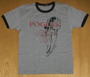 【 The Pogues Fairytale of New York Lyric Jpn Vintage T-Shirt 】ポーグス ニューヨークの夢 Ｔシャツ Joe Strummer ジョニー・デップ