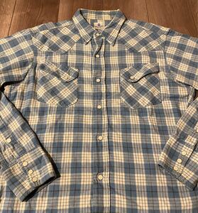 SPECIAL 過渡期RARE 縦ベル50s Wrangler 27MW NEL WESTERN SHIRTS 15ハーフ　好配色 イチゴボタン　ダイアゴナルポケット(検　30s 40s 60s)