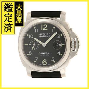 PANERAI　パネライ　ルミノール　マリーナ　デイト　PAM00164　SS/ラバー　ブラック　【431】