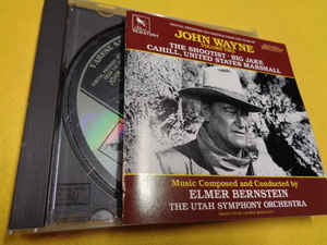 CD　ジョンウェイン　エルマーバーンステイン　西部劇　ELMER　BERNSTEIN　輸入盤