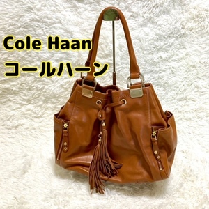 ★即決★送料無料★匿名発送★中古★ Cole Haan コールハーン ショルダーバッグ タッセル 肩掛け