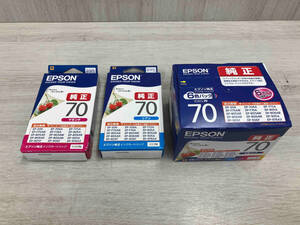 【ジャンク】 EPSON IC6CL70/ICC70/ICM70 インクまとめ売り 【使用期限切れ】