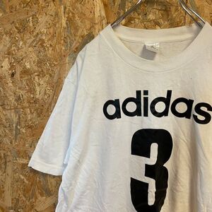 [KWT5500] adidas アディダス 半袖Tシャツ メンズ ホワイト L ポス