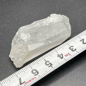 鉱石 標本 石英（せきえい） QUARTZ トパーズ 原石 24g 天然鉱石 パワーストーン 産地不明 置物 (TD9