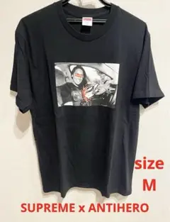 【希少/良品】SUPREME x ANTIHERO コラボTシャツ / M