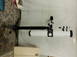 L5190 L4501 日野金属産業 Mizar 天体望遠鏡 Astronomical Reflection Telescope D=100mm F=1000mm 赤道儀