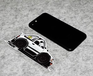 ☆★ 【嬉しい送料無料♪】 パンダ86 カローラレビン ★ トヨタ AE86 パンダ ハチロク ★ スマホにジャストサイズ♪ 転写シート付だよ ★☆