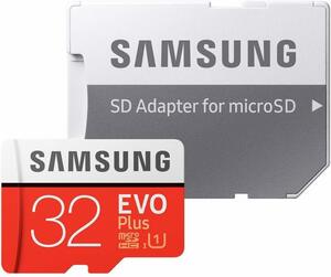 [新品・未開封] Samsung microSDカード 32GB EVOPlus MB-MC32GA/ECO サムスン ⑦