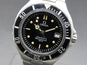 1円～! 稼動品★正規品 OMEGA オメガ 396.1042.1 シーマスター200m プレボンド Cal.1438 純正ブレス ヴィンテージ メンズ腕時計 SSCLG2793