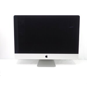 1円～Apple iMac Retina 5K 27インチ 2017 Core i5-7600 3.5GHz/16GB/SSD500GB/OS無/動作未確認【同梱不可】