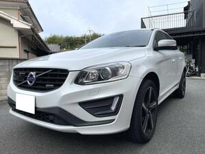  H27ボルボXC60 T5 Rデザイン 2.0ターボ 本革シート/純正ナビ/ 安全装備充実安心の車両/車検R8年7月付