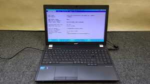 acer TRAVELMATE 5360 ZRJ Celeron-B815 4GB BIOS OK ジャンク ②