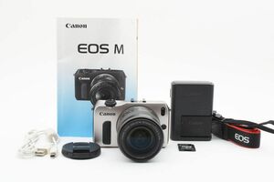 #x69★実用品★ キャノン Canon EOS M + EF-M 18-55mm レンズキット