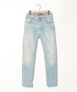 「Nudie Jeans」 加工スキニーデニムパンツ 27inch ライトブルー メンズ