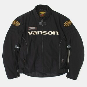 バンソン Lサイズ VS23111W ライダースジャケット ブラック L VANSON RIDERS JACKET (2023-24秋冬モデル)