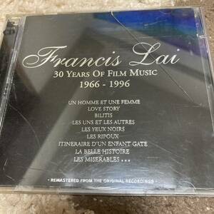 フランシスレイ30YEARS OF FILM MUSIC 1966-1996（２枚組／ドイツ盤）