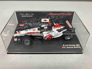 MINICHAMPS 1/43 B・A・R HONDA 007 Jenson Button ENEOS #3 Japan Power ホワイト×レッド ミニチャンプス