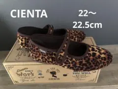 【美品】CIENTA  ベロアシューズ