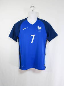 フランス 代表 #10 GRIEZMANN グリーズマン 2016 ホーム ユニフォーム S ナイキ NIKE France サッカー シャツ