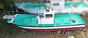 小瀬ドック製(鹿児島串木野）　25フィート漁船（ 1 ㌧）シャフト引上げ式仕様