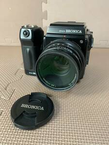 【1円】コレクター放出品 ZENZA BRONICA SQ-Ai SQ-i PS 80mm モータードライブ　ブロニカ　現状品