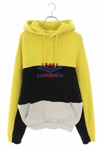 ヴェトモン アンブロ 18SS MSS18HK5 サイズ:S 香港限定DHL再構築パーカー 中古 OM10